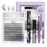 B&Qaugen Eyelash Extension Kit with Bottom Lash