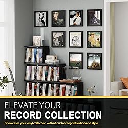 Emfogo Vinyl Record Frame, 3-Pack Album Frames for
