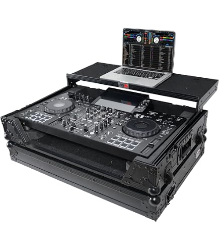 Amazon.com: Odyssey Black Label DDJ-REV5 1U Flight Case with Glide
