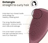Tangle Teezer Large Ultimate Detangler Hairbrush Pink Velvet - Wet & Dry Hair view 2