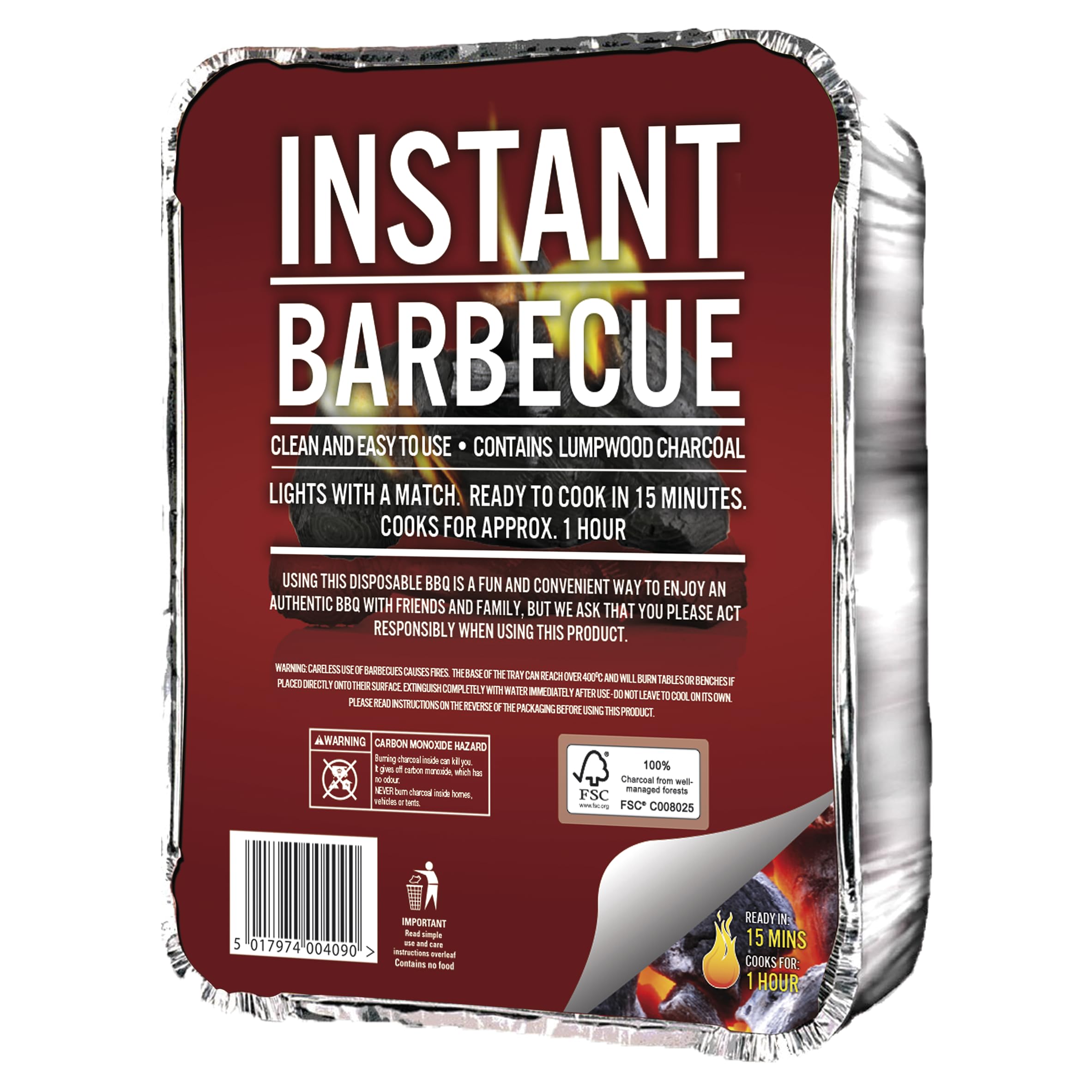 Supagrill Disposable Charcoal BBQ 22388