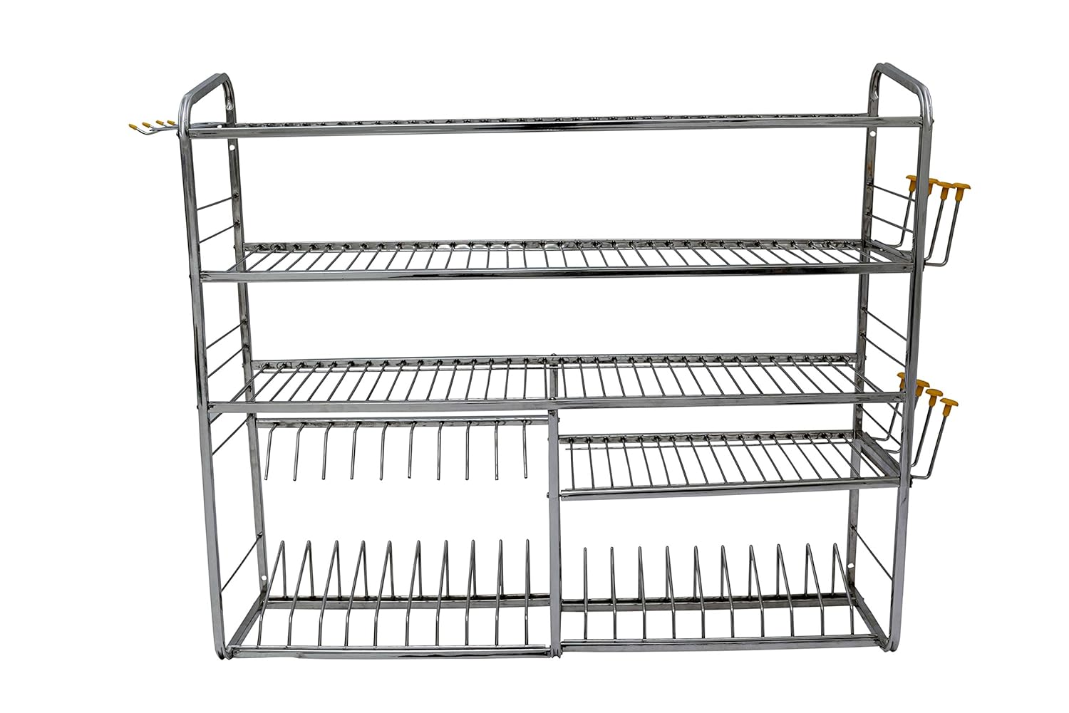 NAVUM ROSHANI Kitchen Stainless Steel Stand Bartan Stand Kitchen Rack