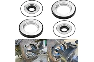 Kujunpao Front Axle Vaccum Knuckle Seal Kit with Hub O-Ring and Dust Seals Compatible with 2005-2014 Ford Super Duty F250 F350 F450 F550 Dana Super 60