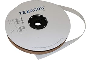 VELCRO BRAND Velcro USA HOOK 70/WI125 70/71 TEXACRO Adhesive-Backed Hook-Side Only: 1" x 75 ft. Hook-side only, White