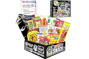 SHOGUN CANDY, 40Pcs Japanese Snacks and Japanese Candy, Popin Cookin Japanese Snack Box, Kawaii Anime Box, (NINJA(Gluten free))