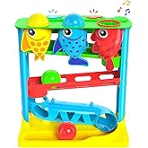 Move2Play, Feed The Fish, Interactive Baby Toy, 1 Year Old Birthday Gift for Boys & Girls, 9-12 Months, 6 7 8 9 10 12+ Months