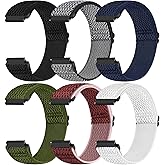 Runostrich 22mm Quick Release Elastic Band Compatible with Samsung Galaxy Watch 3 45mm/Garmin Venu 4 45mm/3 45mm/Venu 2/Vivoactive 4/Forerunner 570(47mm)/255/265/Amazfit Helio/Bip 6/5/Balance 2