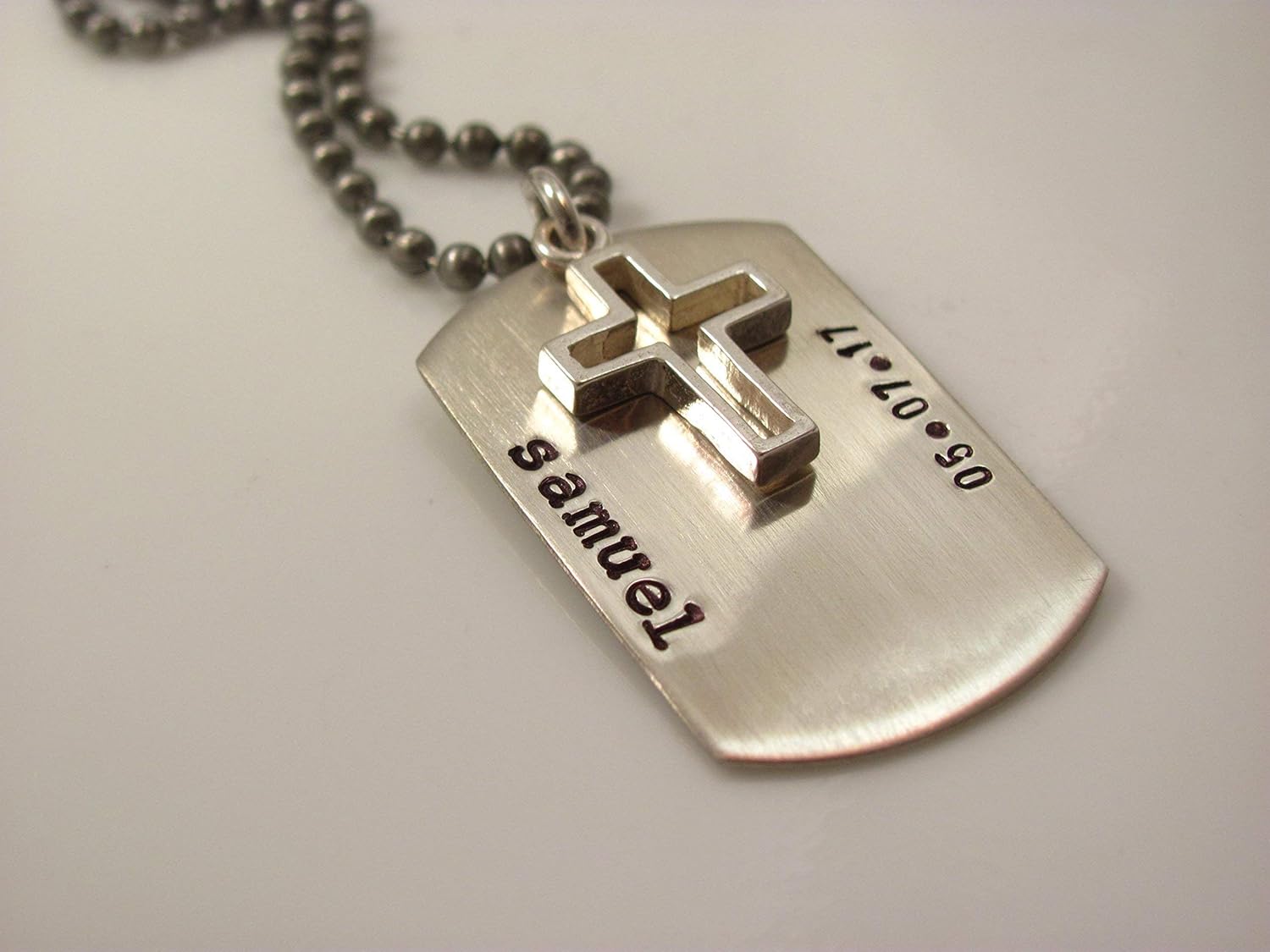 sterling silver dog chain