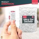 SOL 300pk Silica Gel Sachets Desiccant Pack Moisture Absorber view 2