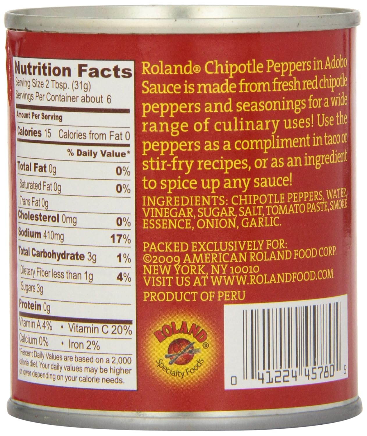 Chipotle Peppers In Adobo Sauce Nutritional Info Besto Blog