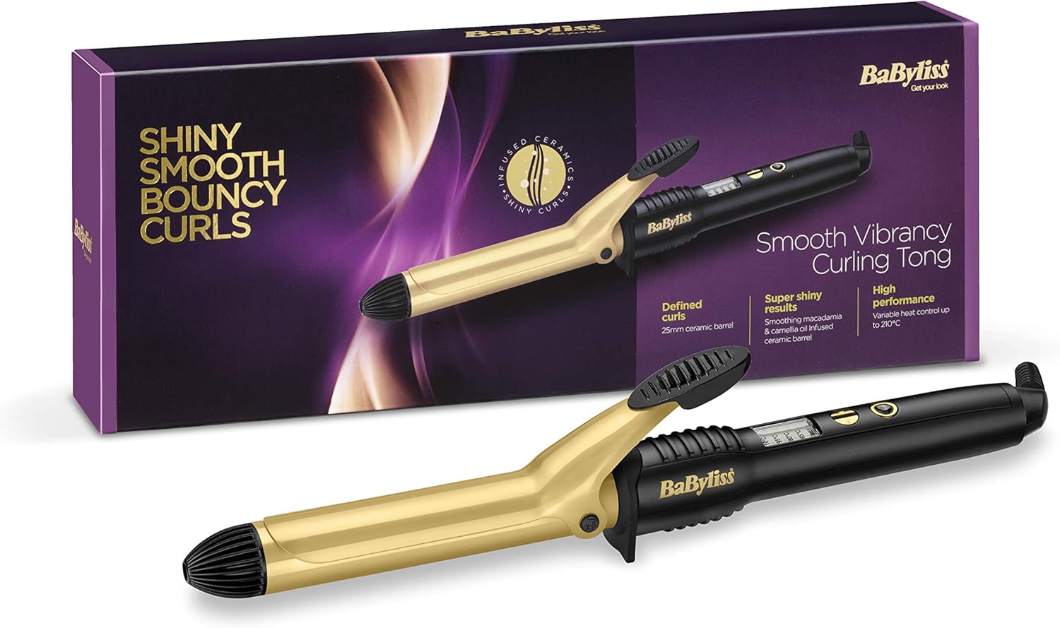 babyliss smooth curling wand