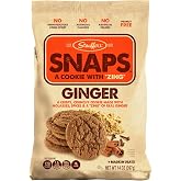 Stauffer's Ginger Snaps Cookies, 14 oz Bag, Real Ginger, Molasses &amp; Spices | Enjoy ginger snap cookies made with real ginger, molasses and spices, with no high fructose corn syrup or artificial flavors.