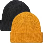 MaxNova Slouchy Beanie Hats Winter Knitted Caps Soft Warm Ski Hat Unisex