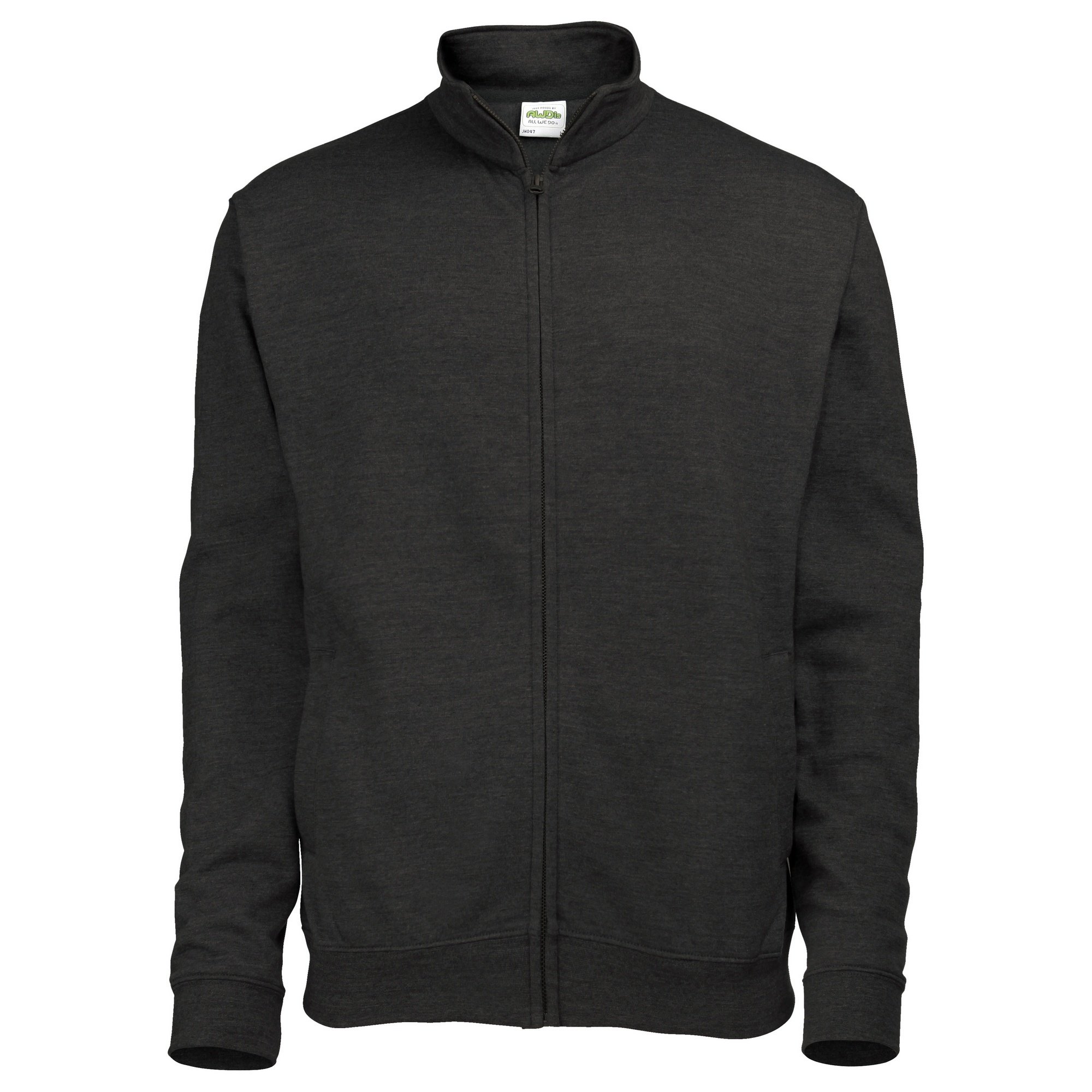 Awdis Mens Plain Fresher Full Zip Sweat/Sweatshirt/Outerwear
