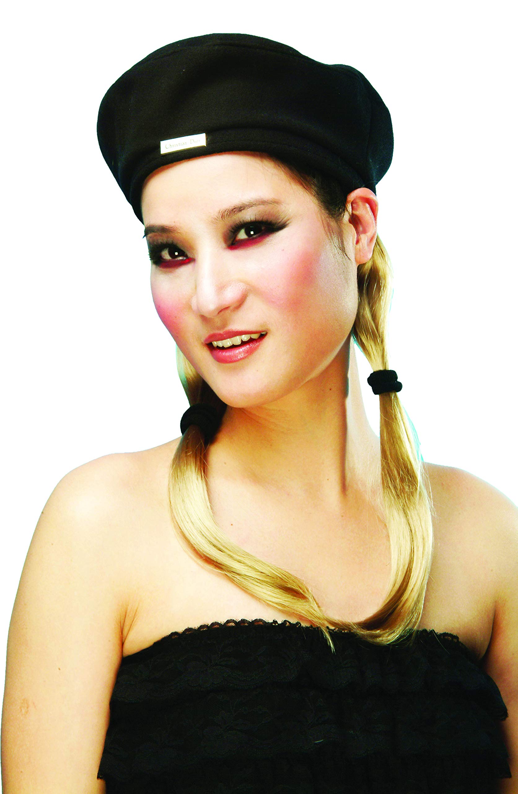 Dress Up America Hat with Pigtails (One Size)