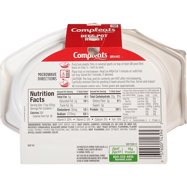 HORMEL COMPLETES BEEF POT ROAST, 9 OUNCE (PACK OF 1)