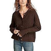 Lucky Brand womens Slouchy Cropped Cardi