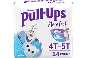 Pull-Ups New Leaf Boys' Disney Frozen Potty Training Pants, 4T-5T (38-50 lbs), 14 Ct