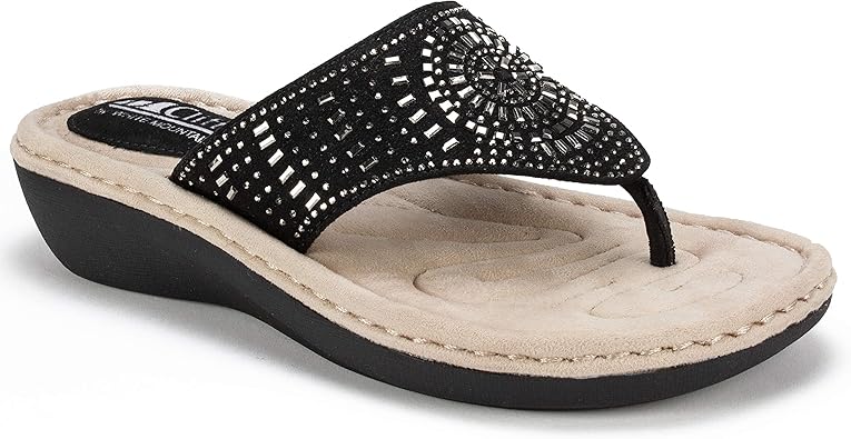 white mountain flip flops