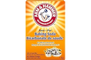 ARM & HAMMER Baking Soda, for Baking, Cleaning and Deodorizing, 1 kg (Pack of 1)