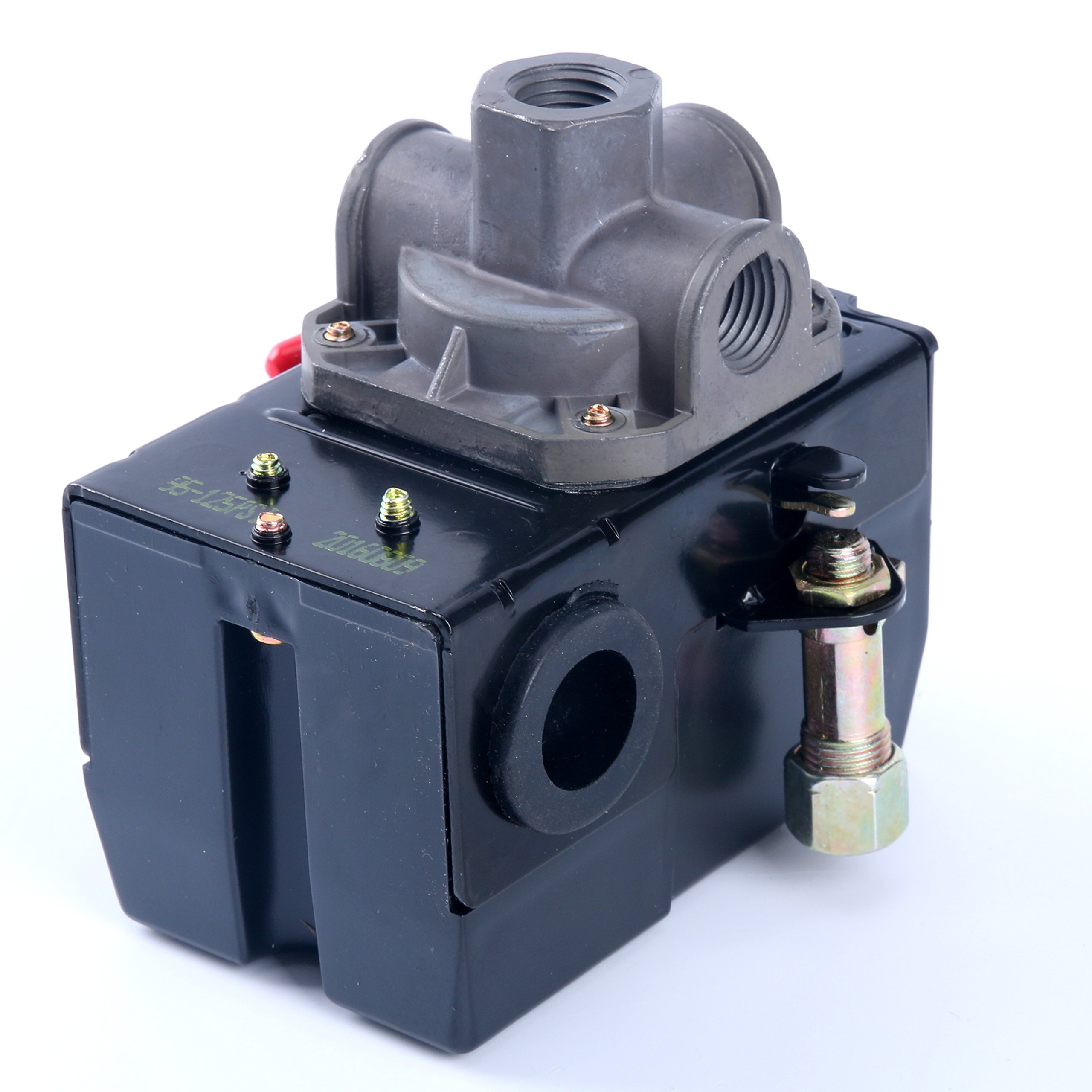 Air Compressor Pressure Switch Lefoo – 95-125 PSI, 4-Port With Unloader ...