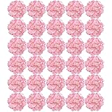 FagusHome Silk Hydrangea Heads 30 Pcs Artificial