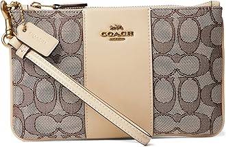 coach fabric wallet