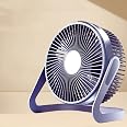Ventilador De Mesa USB AaoLin - Compacto, Silencioso E Com Velocidade Variável