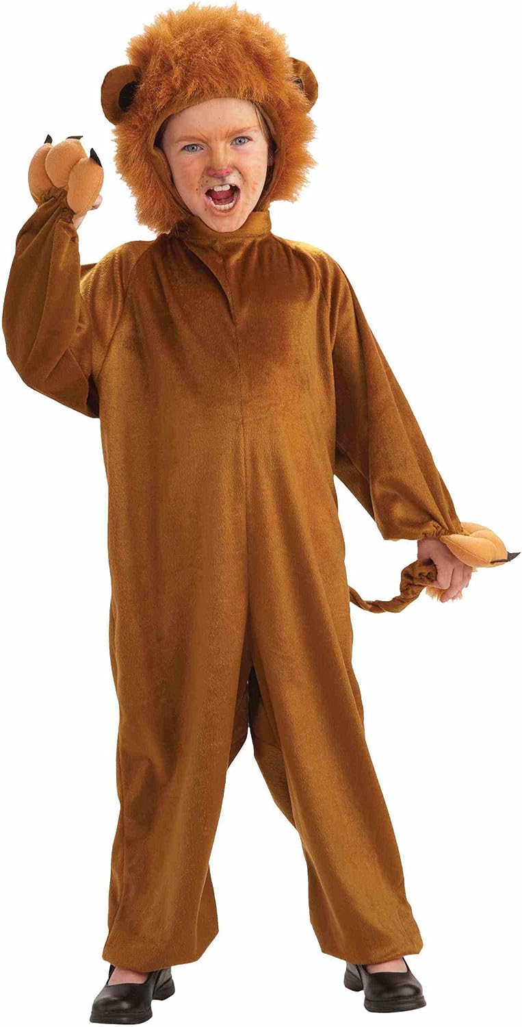 Cozy Fleece Lion Costume