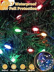 BrightChristmas Christmas Lights 1200 LED 394