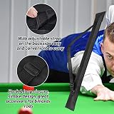 Bansusu Snooker Cue Case 1/2 Black Nylon Lightweight with Adjustable Strap view 4