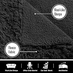 Fuzzy Blanket Sherpa Blankets Fluffy Soft Fuzzy