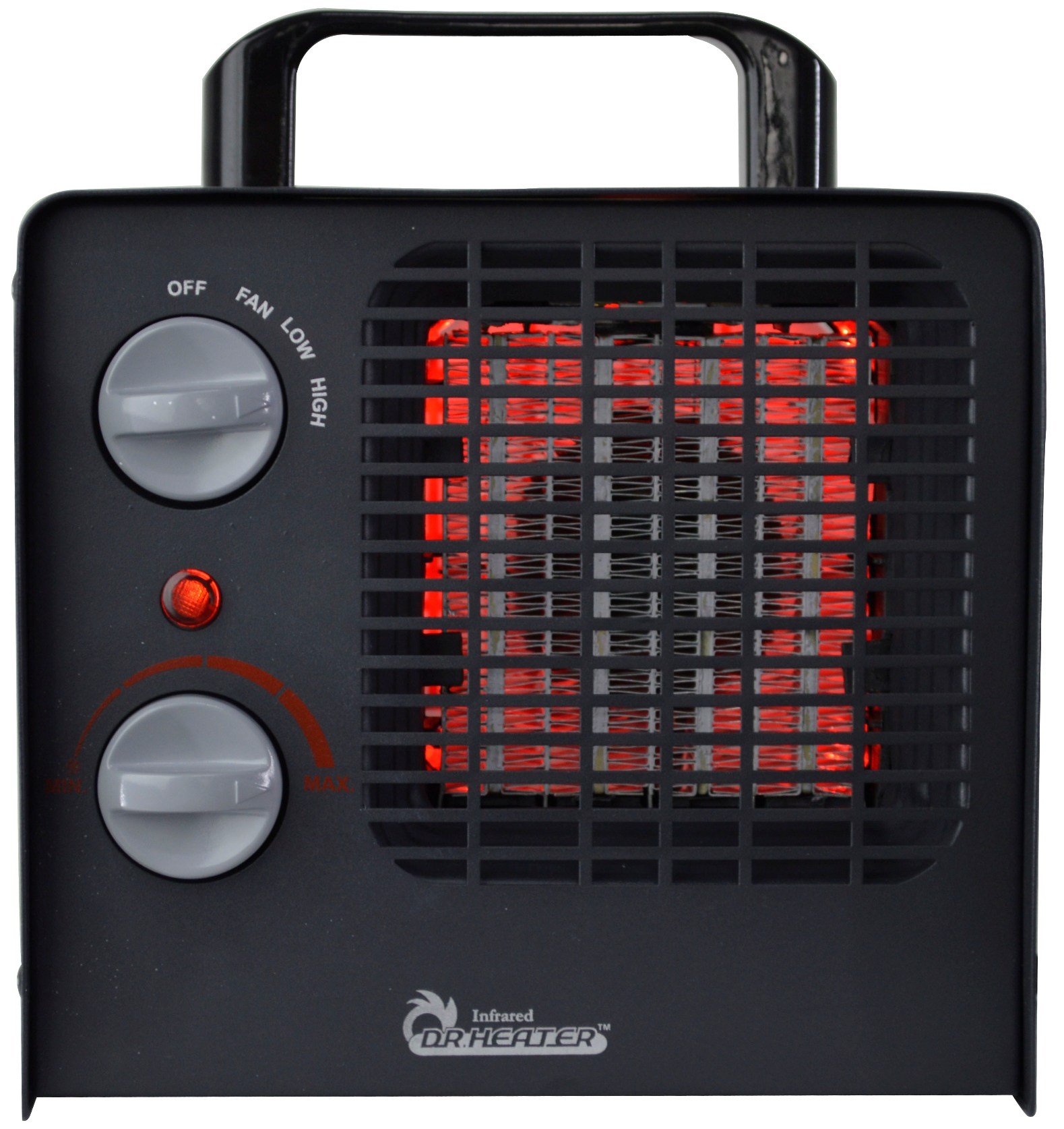 Dr Infrared Heater DR838 Ceramic Space Heater, Black Buy Online in