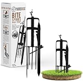 YARDDOG Bite Spikes Mole Traps for Lawns &ndash; Steel Mole Spikes | Commercial-grade plunger-style trap for quick gopher capture. Durable steel construction built for gardens and yards.