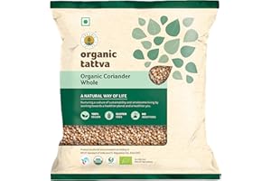 Organic Tattva Coriander Whole Seeds Cilantro, 70g