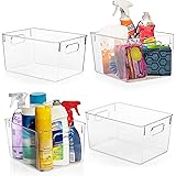 ClearSpace Plastic Storage Bins – Perfect Kitchen Organization or Pantry Storage – Fridge Organizer, Pantry Organization and 