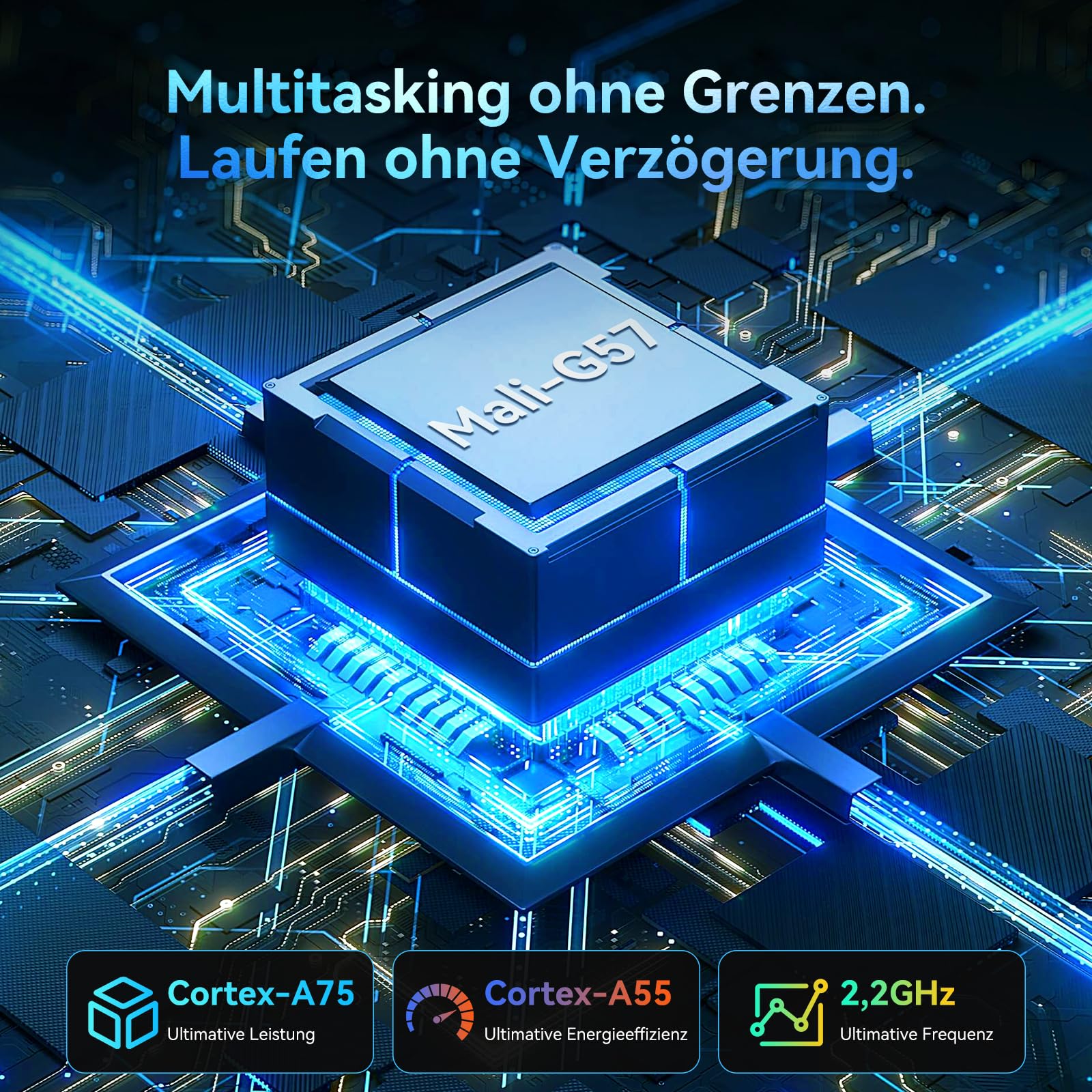 T60 Pro Tablet 13.4 Zoll, Tablet Android 16 mit Tastatur, 120Hz FHD Display, 24GB RAM+256GB ROM, 10000mA, Widevine L1, Octa-Core Gaming Tablet für Studium,Arbeit,inkl. Stift & Maus, 4 Jahre Garantie 6
