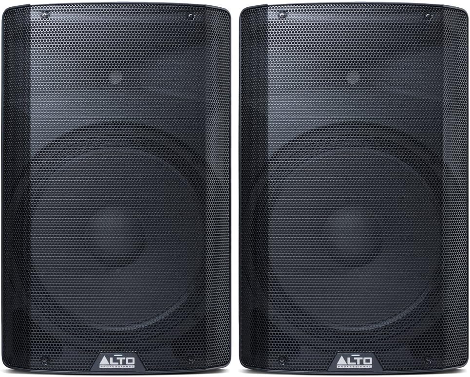 Alto TX215 Active Powered 15" 300W RMS DJ Disco Stage Band PA Speaker (Pair)