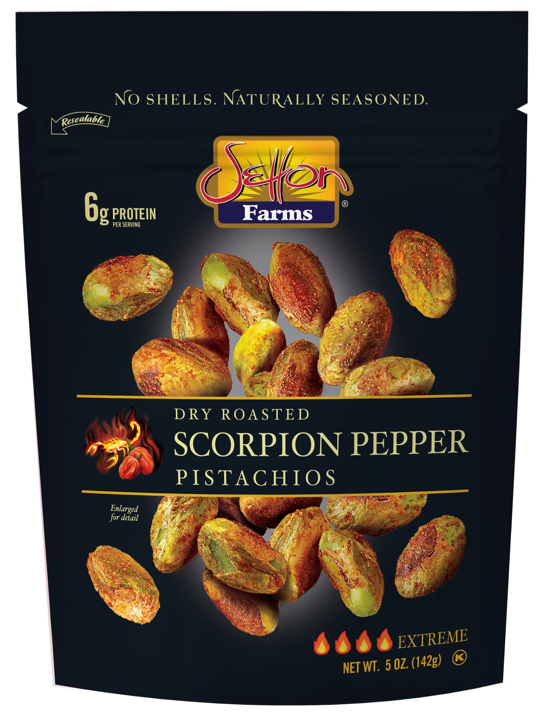 Setton Farms Pistachios, Scorpion Pepper 5 Ounce (Pack of 1), | eBay