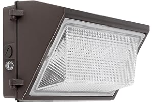 Paktonvo 100W LED Wall Pack Dusk to Dawn, 13000Lm 5000K Daylight Commercial Security Lighting,400-600W MH Equivalent, 100-277V,ETL Certified Outdoor LED Wall Pack Light for Parking Lot Doorway House