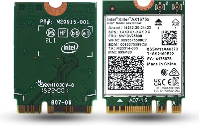 Intel AX210 1675 Wi-Fi 6E 2x2 NovPro Wireless Network Card AX210.NGWG.NVX