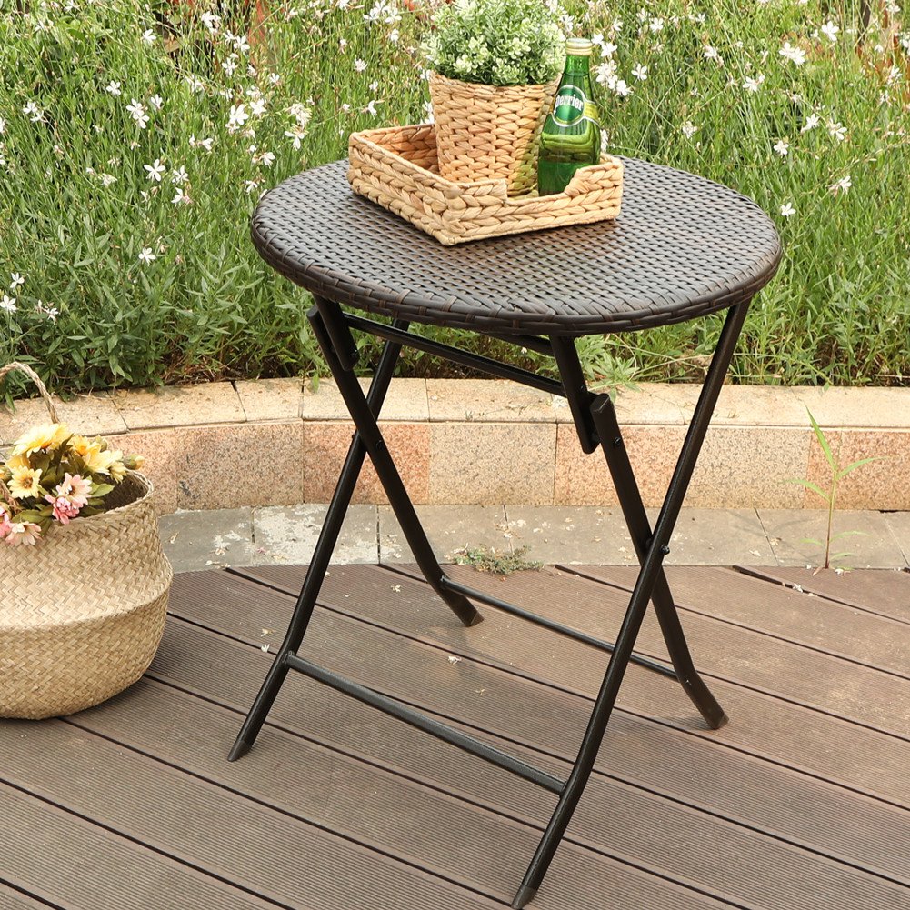 Best Wicker Folding Table Outdoor