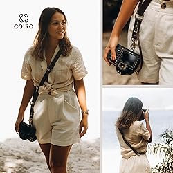 C Coiro Leather Camera Strap for One Camera