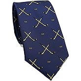 ZENXUS Theme Ties for Men, Sports, Animals, Holidays, Unique Designed and Woven Patterns