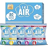 Like Air 5 Flavor Variety Pack (20ct) Sweet and Savory Puffcorn Snack Box | (Pack of 20) Sweet and Savory Puffcorn, Gluten Free Snacks for Kids, Kosher, Shark Tank Product