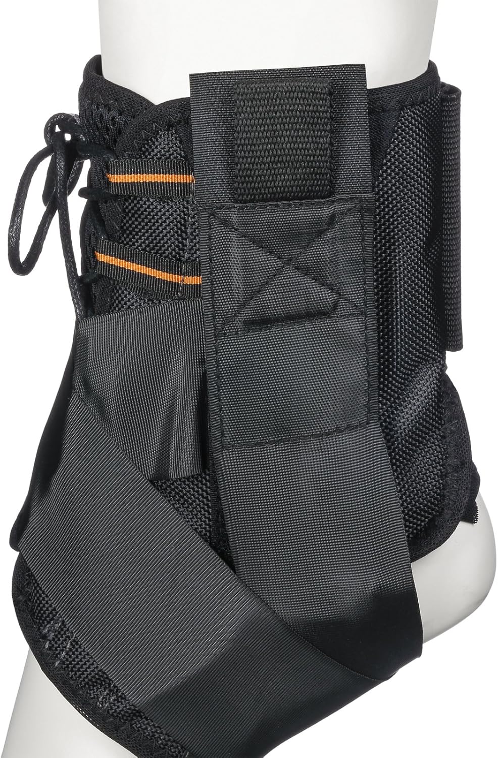 Active Ankle AS1 Pro Lace Up Ankle Brace, Ankle Stabilizer for Protection & Sprain Support for Volleyball, Rugby, Basketball, Braces with Laces to Wear Over Compression Socks or Sleeves, Various Sizes: Sports & Outdoors