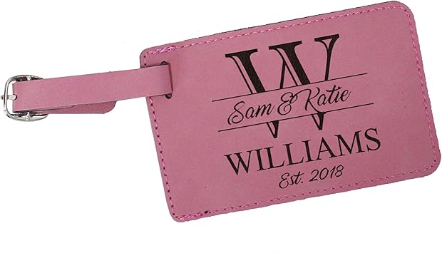 amazon personalized luggage tags