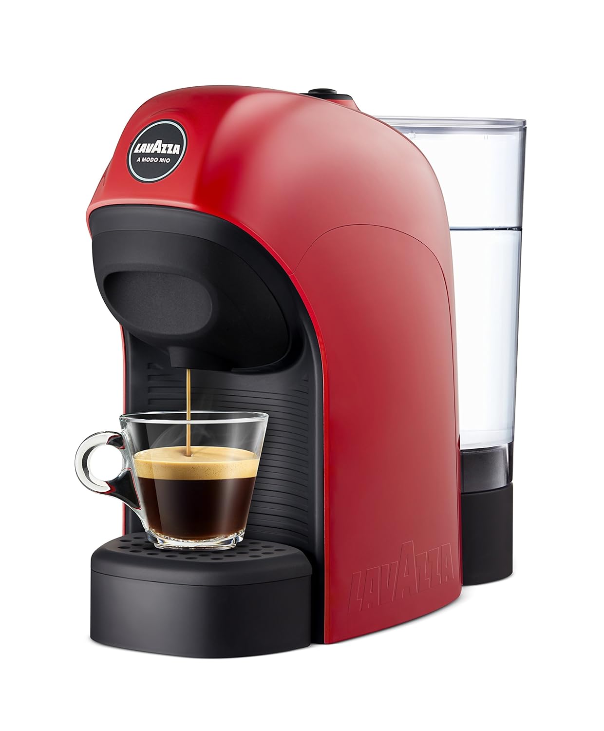 Lavazza a Modo Mio Tiny Macchina caffè, 1450 W, 0.75 Litri, Rosso 18000191