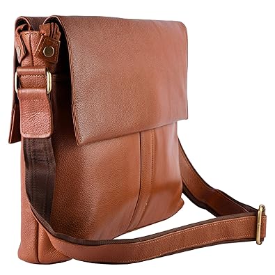 Kulli Moda Genuine Leather 15.6 inch Messenger Bag