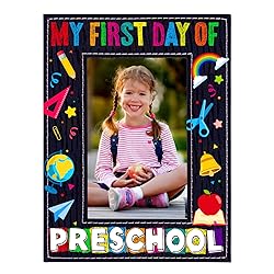 WaaHome My First Day of Preschool Picture frame